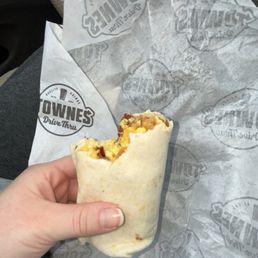 Bacon Breakfast Burrito