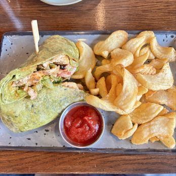 Ambler - Buffalo chicken wrap - Bars Near Me - Denver, Colorado