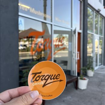 Torque Coffee - Sticker and entrance - Coffee Roasteries Near Me - San Diego, California Torque Coffee - Sticker and entrance - Coffee Roasteries Near Me - San Diego, California