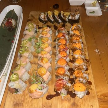 O-Ku - Go for their amazing happy hour sushi deals and try for the rooftop seating if you can! The mushroom appetizer is the best! - Sushi Bars Near Me - Washington Dc, District of Columbia