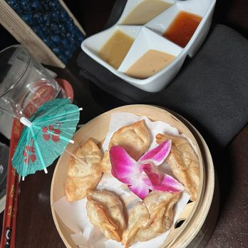 Three Dots and A Dash - Crab Rangoons - Asian Fusion Near Me - Chicago, Illinois Three Dots and A Dash - Crab Rangoons - Asian Fusion Near Me - Chicago, Illinois