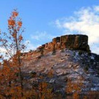 Deanna Wolfe - Compass - Castle Rock with fall colors. - Real Estate Agents Near Me