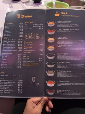 Menu photo 4 Shabu Zone Federal Way, WA