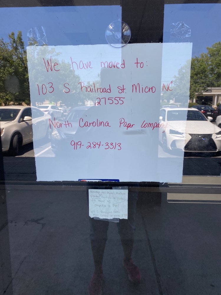 PAPER PLACE Updated October 2024 2820 Cashwell Dr, Goldsboro, North