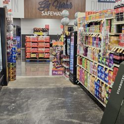 Safeway - Exposed flooring cuz theyre getting a make over! : )