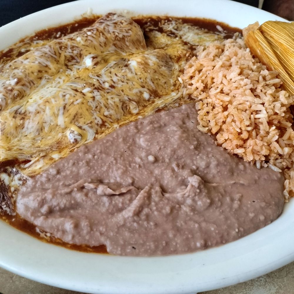Sofia's Mexican Food - Enchiladas and tamales combo - Mexican Near Me - Gila Bend, Arizona