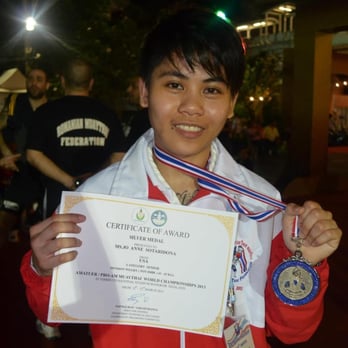 Sitsuphan Muay Thai Academy - SitSuphan Student Jo - Silver medal winner at the 2013 World Muaythai Championships in Bangkok Thailand - Trainers Near Me - Braintree, Massachusetts Sitsuphan Muay Thai Academy - SitSuphan Student Jo - Silver medal winner at the 2013 World Muaythai Championships in Bangkok Thailand - Trainers Near Me - Braintree, Massachusetts