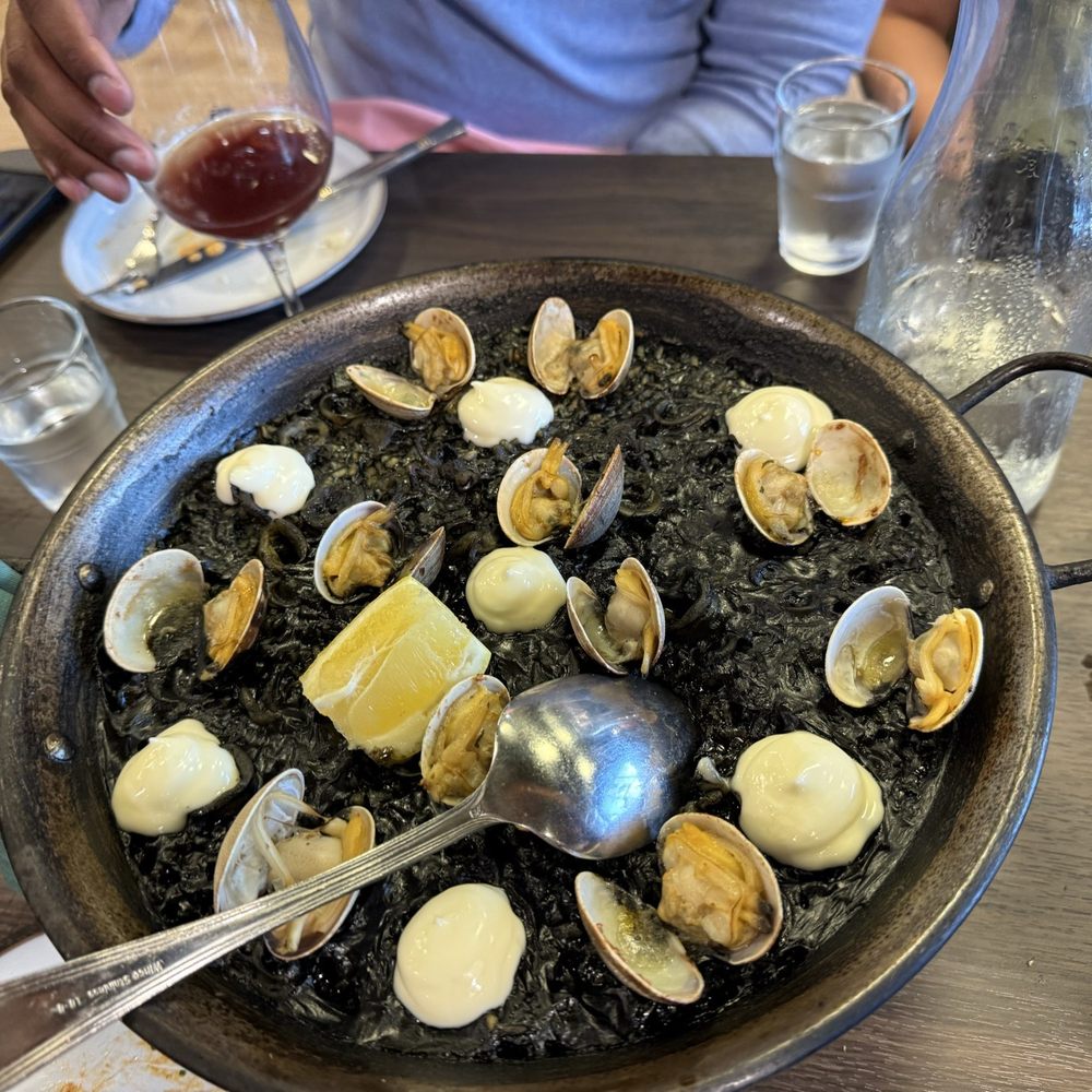 Puerta del Sol - Squid ink paella - Tapas/Small Plates Near Me - San Jose, California Puerta del Sol - Squid ink paella - Tapas/Small Plates Near Me - San Jose, California