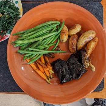Cetrella - Cetrella: Braised short-rib, finger ling potatoes, french beans and carrots. - Venues & Event Spaces Near Me - Los Altos, California