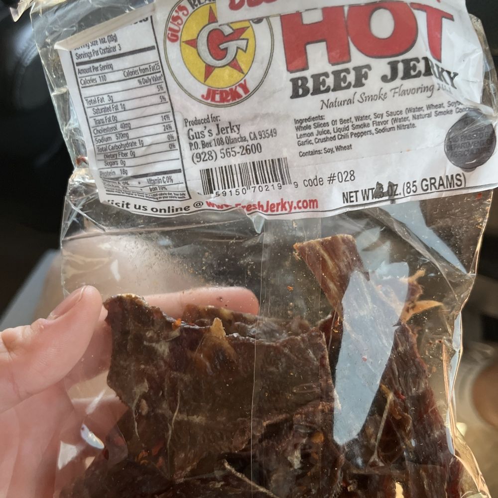 Hot Beef Jerky? Not sure beef Hot Beef Jerky? Not sure beef