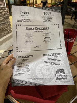 Menu photo 2 Cogburn's Big Wings Gilbert, AZ