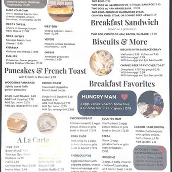 Woodsby's Cafe - Breakfast menu - Breakfast & Brunch Near Me - Kissimmee, Florida Woodsby's Cafe - Breakfast menu - Breakfast & Brunch Near Me - Kissimmee, Florida