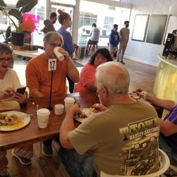 Breakfast with the fam. Breakfast with the fam.