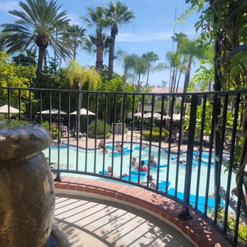 Glen Ivy Hot Springs - Waiting for my pedicure outside the salon. - Hot Springs Near Me - Temescal Valley, California