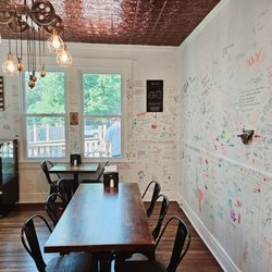 Bain Barbecue - Write on the wall
