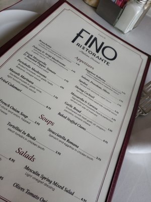 Menu photo 6 Fino Ristorante Allendale, NJ
