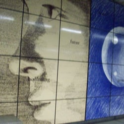 Métro Heysel - Jean-Francois Octave.Le Heysel, Reflet du Monde au 20e siècle. Bruxelles 1998.