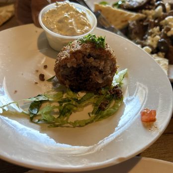 Ginger Cafe&Grill - Kibbee meat in a tasty crust - Lebanese Near Me - Corpus Christi, Texas