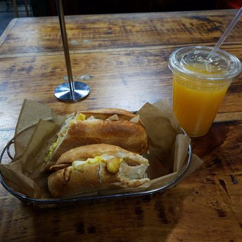 Macondo Coffee Roasters - Egg cheese and Turkey sandwich , I usually don't review on yelp but this sandwich is ridiculously good. - Coffee & Tea Near Me - Doral, Florida