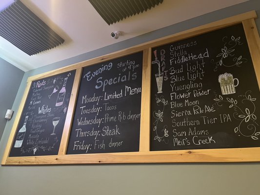Menu photo 1 The View Tully, NY