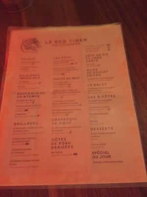 Menu photo 8 Le Red Tiger Montreal, QC