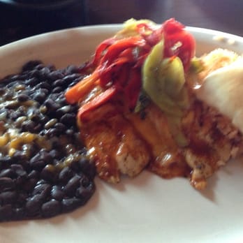 La Ristra - Hatch chilie chicken.  Chilies are not spicy at all, chicken is bland. - Mexican Near Me - Gilbert, Arizona