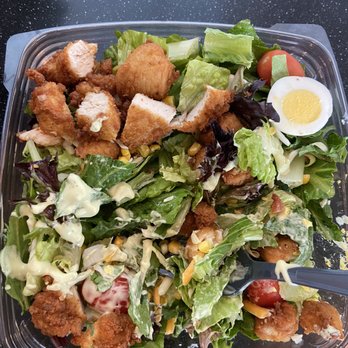 Chick-fil-A - Cobb Salad minus the - Fast Food Near Me - Garden City, New York Chick-fil-A - Cobb Salad minus the - Fast Food Near Me - Garden City, New York