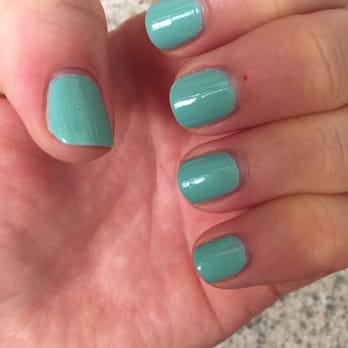 7 Day Spa & Nails - Manicure. Looks like it grew out but was just done today. Top coat and color don't line up either. Was very rushed. - Nail Salons Near Me - Tempe, Arizona 7 Day Spa & Nails - Manicure. Looks like it grew out but was just done today. Top coat and color don't line up either. Was very rushed. - Nail Salons Near Me - Tempe, Arizona
