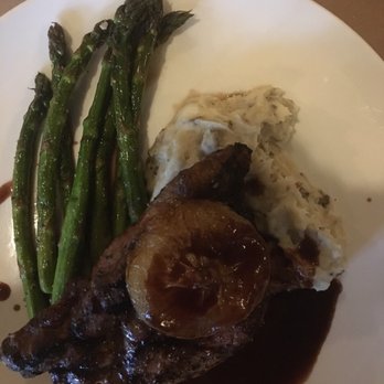 Rochester Bistro - NY strip with mashed and asparagus. These guys know how to make a stake - Wine Bars Near Me - Rochester, Michigan Rochester Bistro - NY strip with mashed and asparagus. These guys know how to make a stake - Wine Bars Near Me - Rochester, Michigan