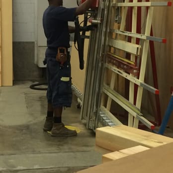 Ganahl Lumber - Panel cuts by Jamal! - Hardware Stores Near Me - Pasadena, California