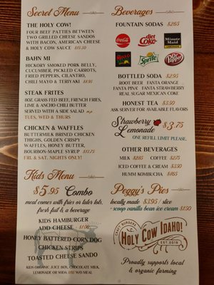 Holy Cow Idaho! by null