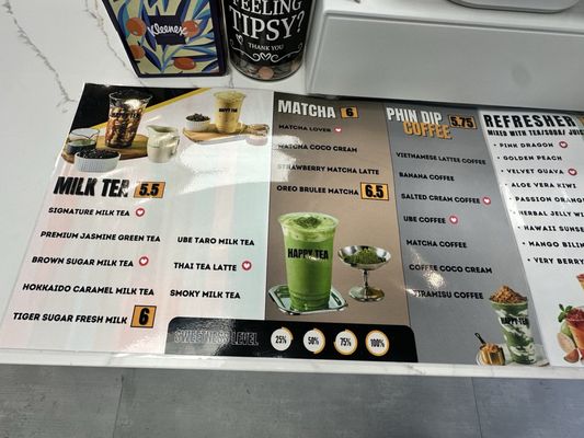 Menu photo 7 Happy Tea Bakersfield, CA