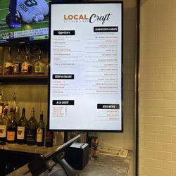 Local Craft Kitchen + Bar - Menu