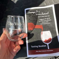 Wine glass included!
