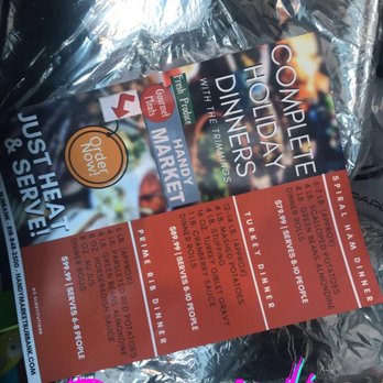 Handy Market - Turkey and Ham dinner - Grocery Near Me - Burbank, California Handy Market - Turkey and Ham dinner - Grocery Near Me - Burbank, California