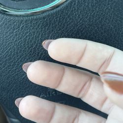 Way to short like she filed it down to my nail