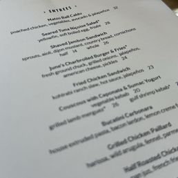 a peak at the menu a peak at the menu