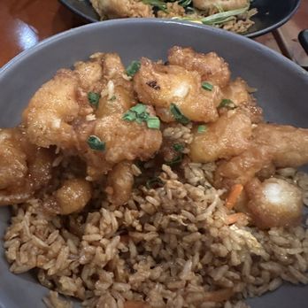 P.F. Chang's - Honey shrimp with fried rice - Chinese Near Me - West Chester, Ohio