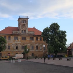 Restaurace u Rytíře Jakuba - Výhled do dvora, kde se restaurace nachází.