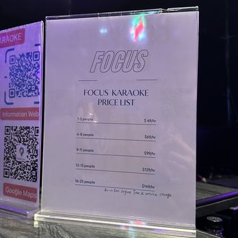 Focus Karaoke & Cafe - pricing - Karaoke Near Me - San Jose, California