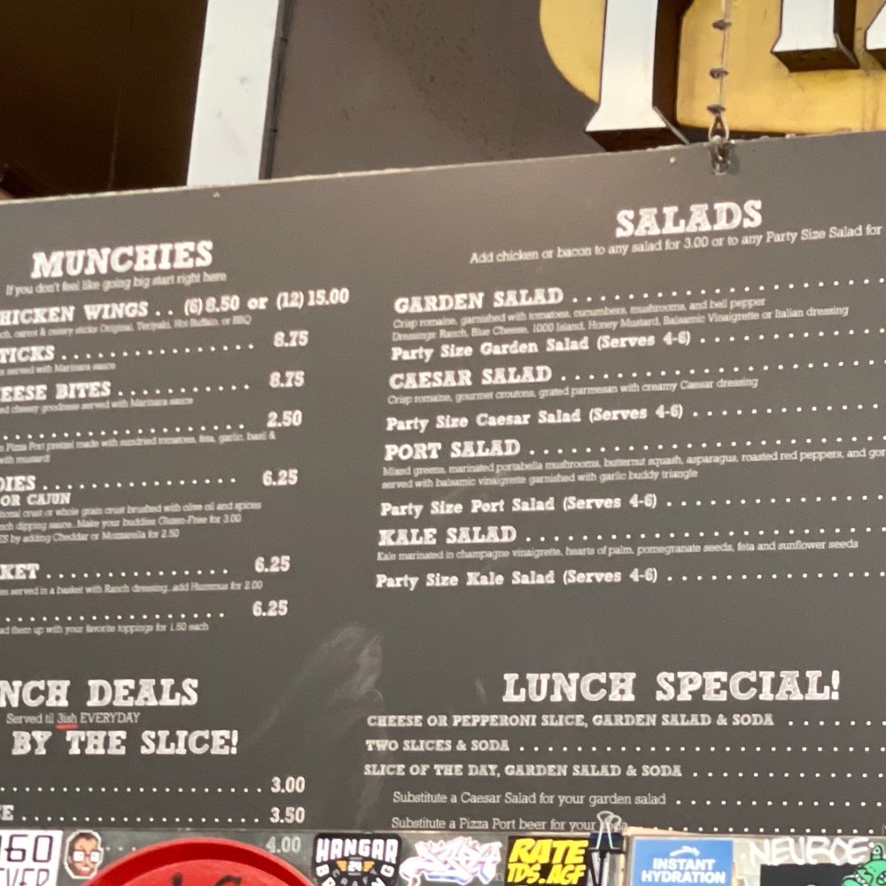 Pizza Port - Menu - Pizza Near Me - Carlsbad, California Pizza Port - Menu - Pizza Near Me - Carlsbad, California