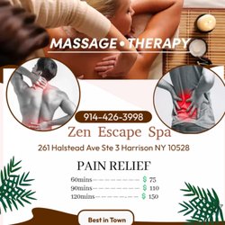 Zen Escape Spa - A traditional Swedish massage utilizing a system of techniques specially created to relax muscles by applying pressure to inc...