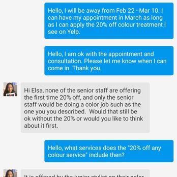 Salon Haze - Page 2 of 2 RE: Discount on Yelp - Hair Salons Near Me - Vancouver, British Columbia