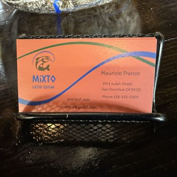 Mixto Latin Cuisine - Peruvian Near Me - San Francisco, California
