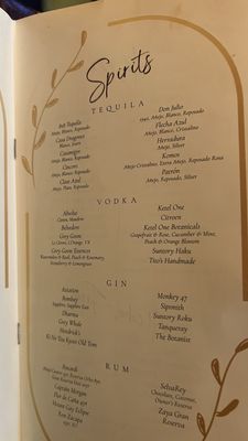 Menu photo 8 Lobby Bar Las Vegas, NV