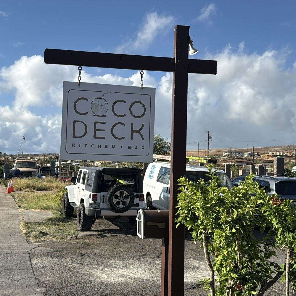 Coco Deck - Mexican Near Me - Lahaina, Hawaii