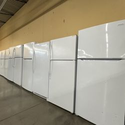 White Top Freezer Refrigerators