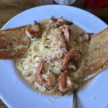 Crazy Alan's Swamp Shack - Blackened Shrimp Pasta Thursday Special $8.99 - Seafood Near Me - Kemah, Texas