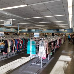 Goodwill Industries of New Mexico - Roswell - Loads of clothing.