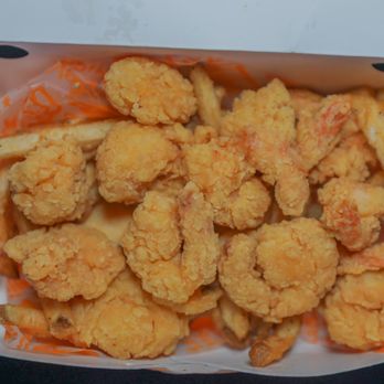 Popeyes Louisiana Kitchen - Butterfly shrimp tackle box - Chicken Wings Near Me - Worcester, Massachusetts
